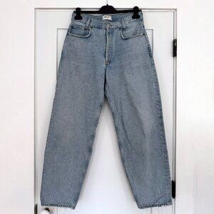 AGOLDE High Rise Tapered Baggy Jean in Dimension Organic Denim size 28
